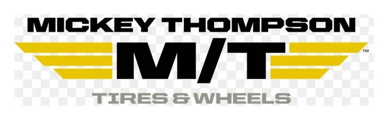 Mickey Thompson logo — recovery, air & tyres supplied and fitted by Venture 4x4 in Mbombela